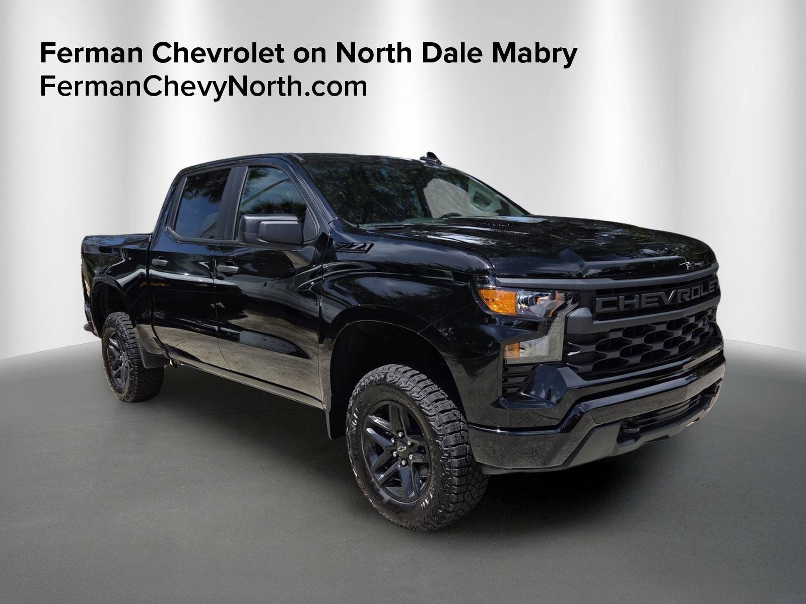 New 2026 Black Chevrolet Custom Trail Boss image 1