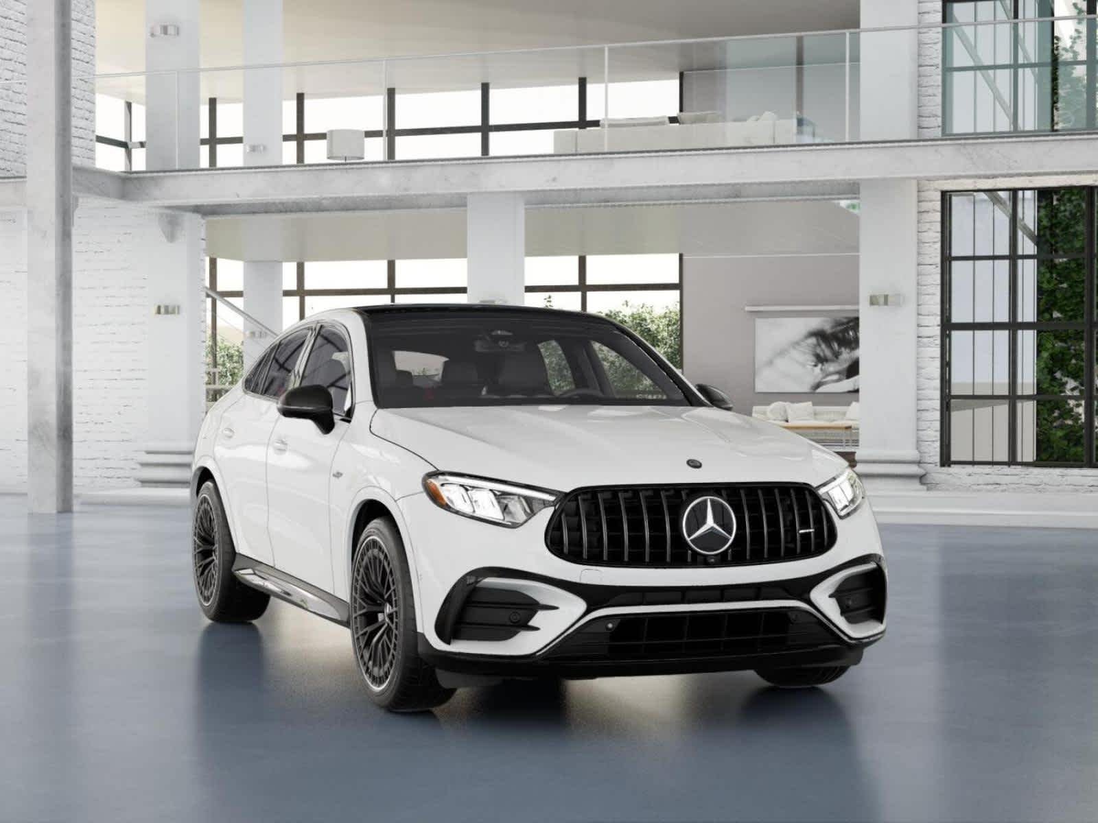 New 2026 Polar White Mercedes-Benz AMG® GLC 43 4MATIC Coupe image 8