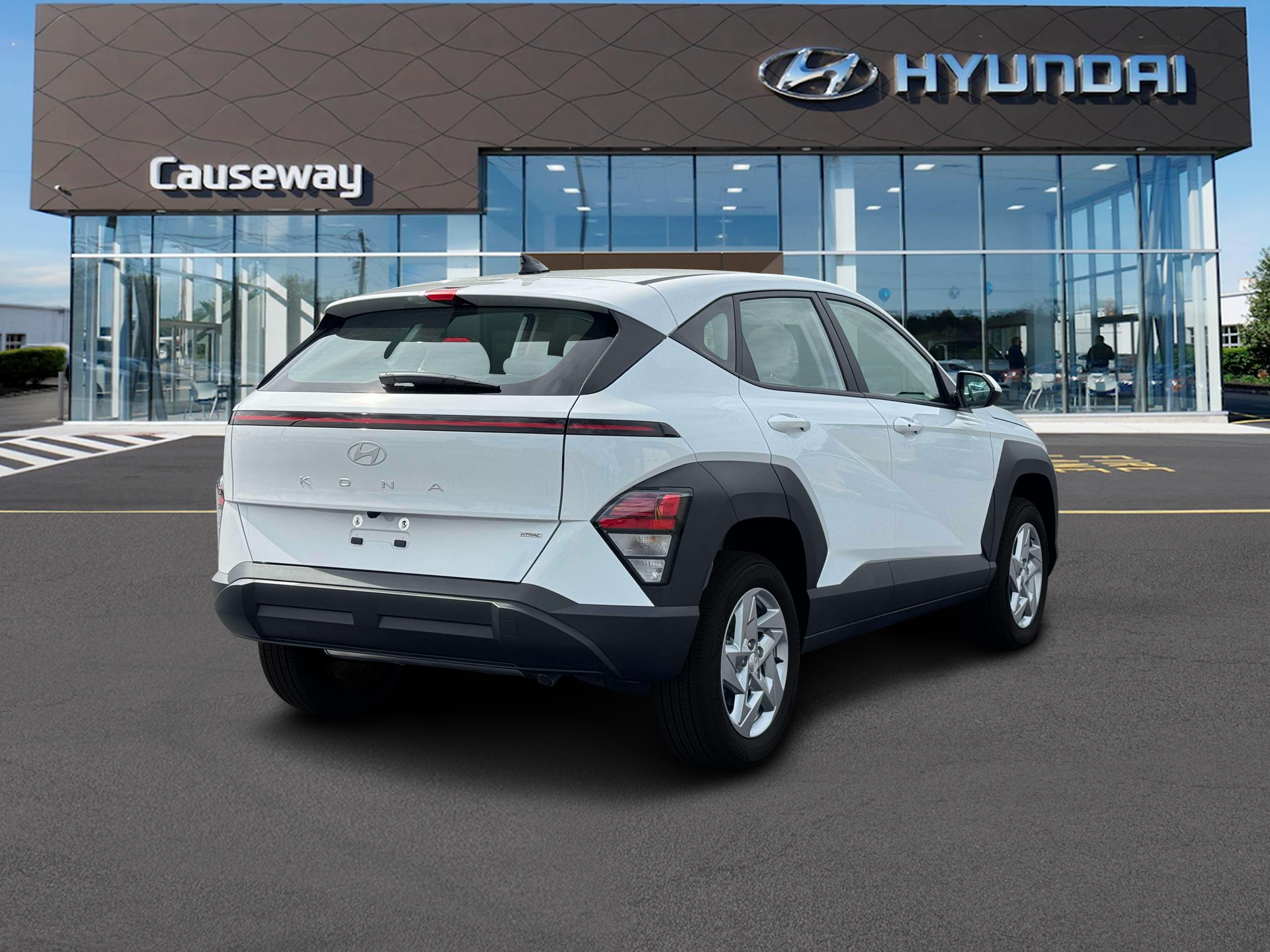 New 2027 White Hyundai SE AWD image 7