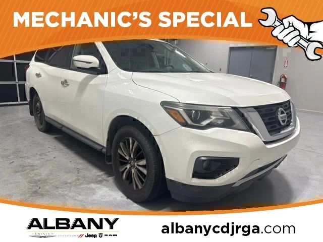 Used 2017 White Nissan SV image 1