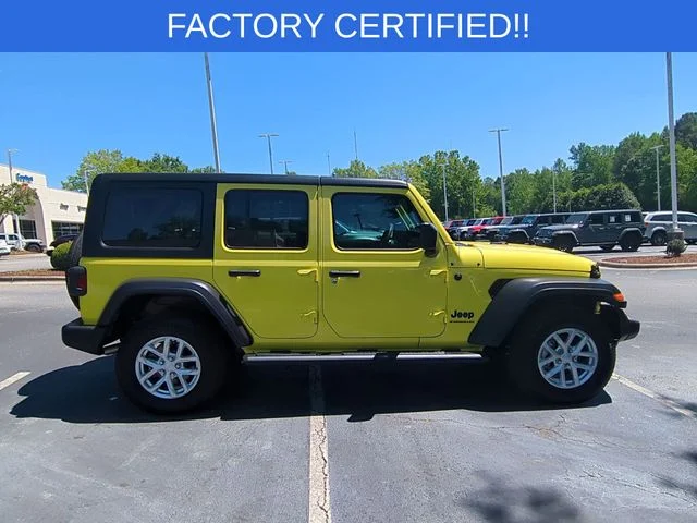 Used 2023 Yellow Jeep Sport S image 6