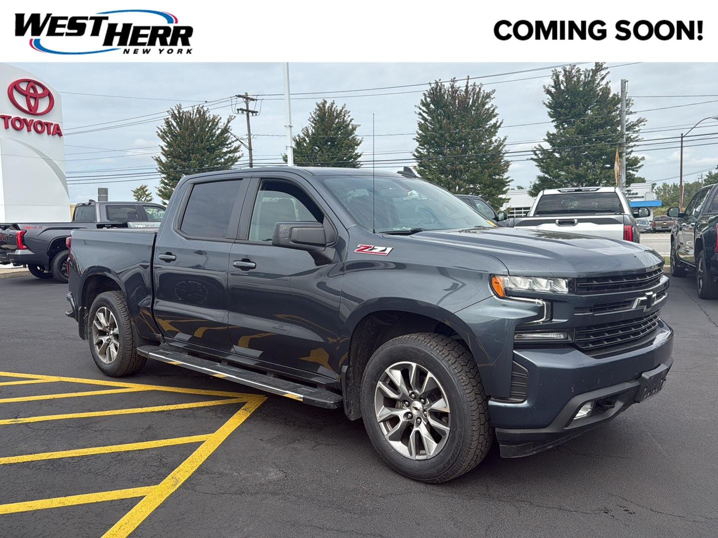 Used 2021 Shadow Gray Metallic Chevrolet RST image 1