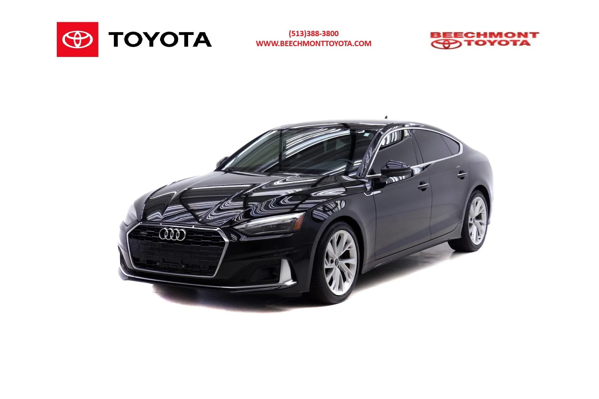 Used 2021 Black Audi  image 1