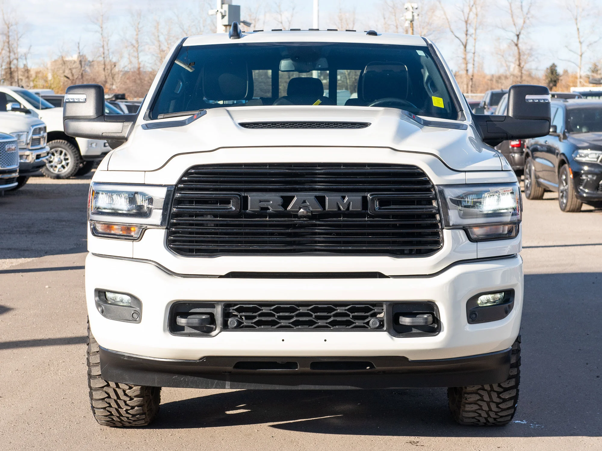 Certified Used 2024 White RAM Laramie * Cummins | Night Edition 6Passenger | Towing Tech | 5th Wheel | Heated Seats image 10