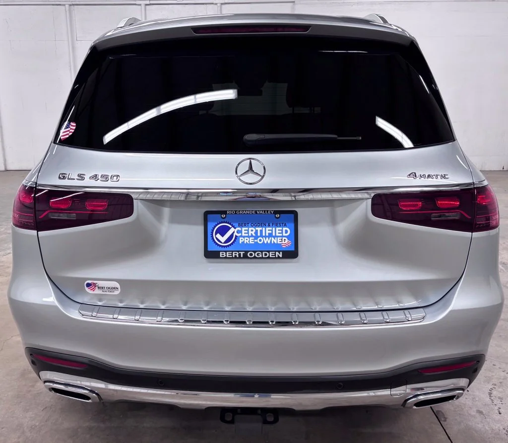 Certified Used 2025 Silver Mercedes-Benz GLS 450 image 5