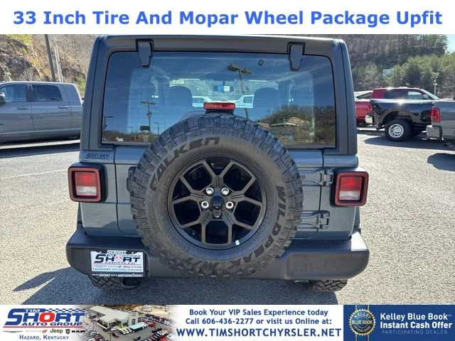 New 2026 Gray Jeep Sport image 4