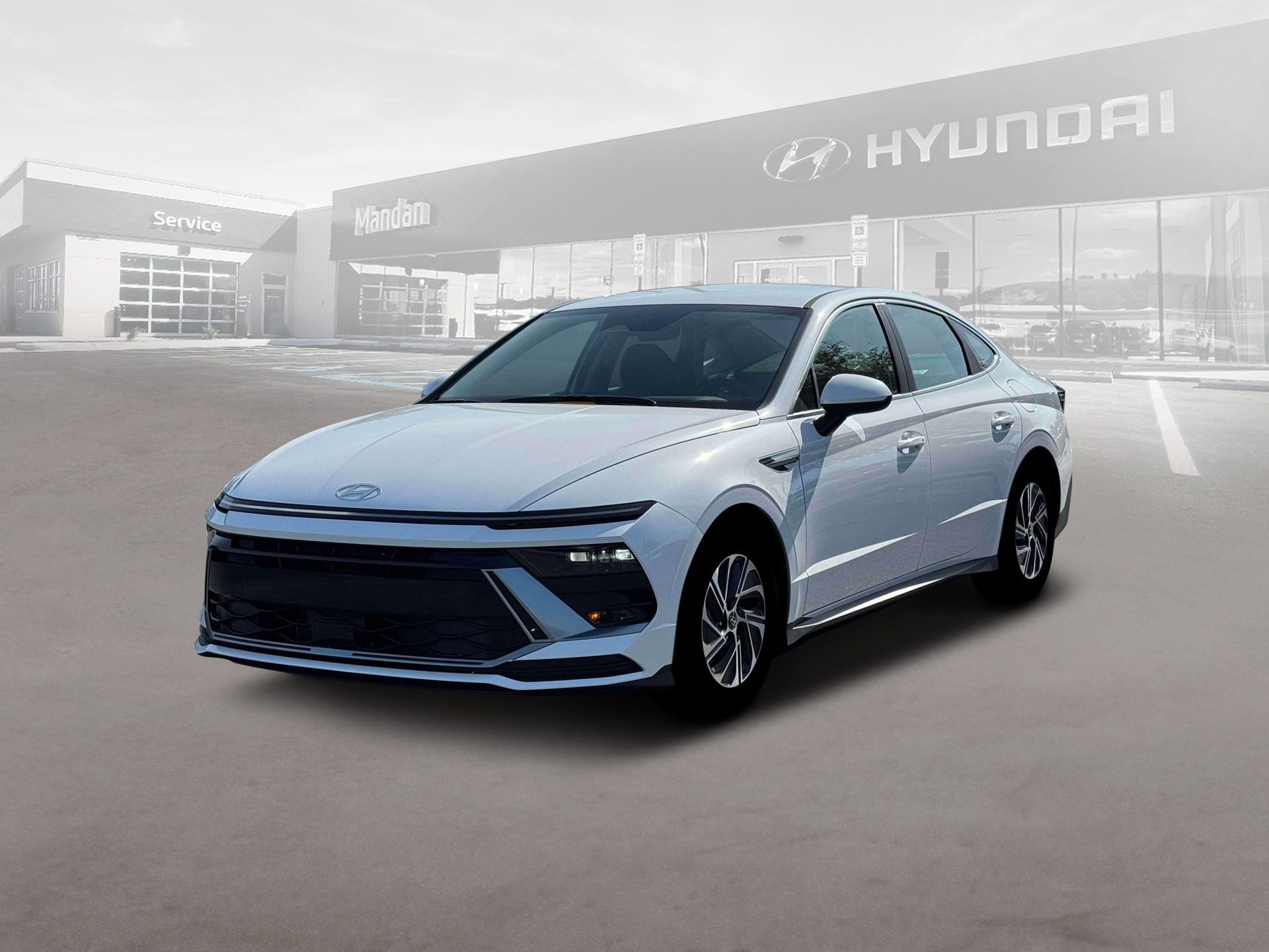 New 2026 White Hyundai Blue image 1