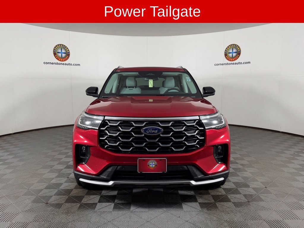 Used 2025 Red Ford Platinum image 16