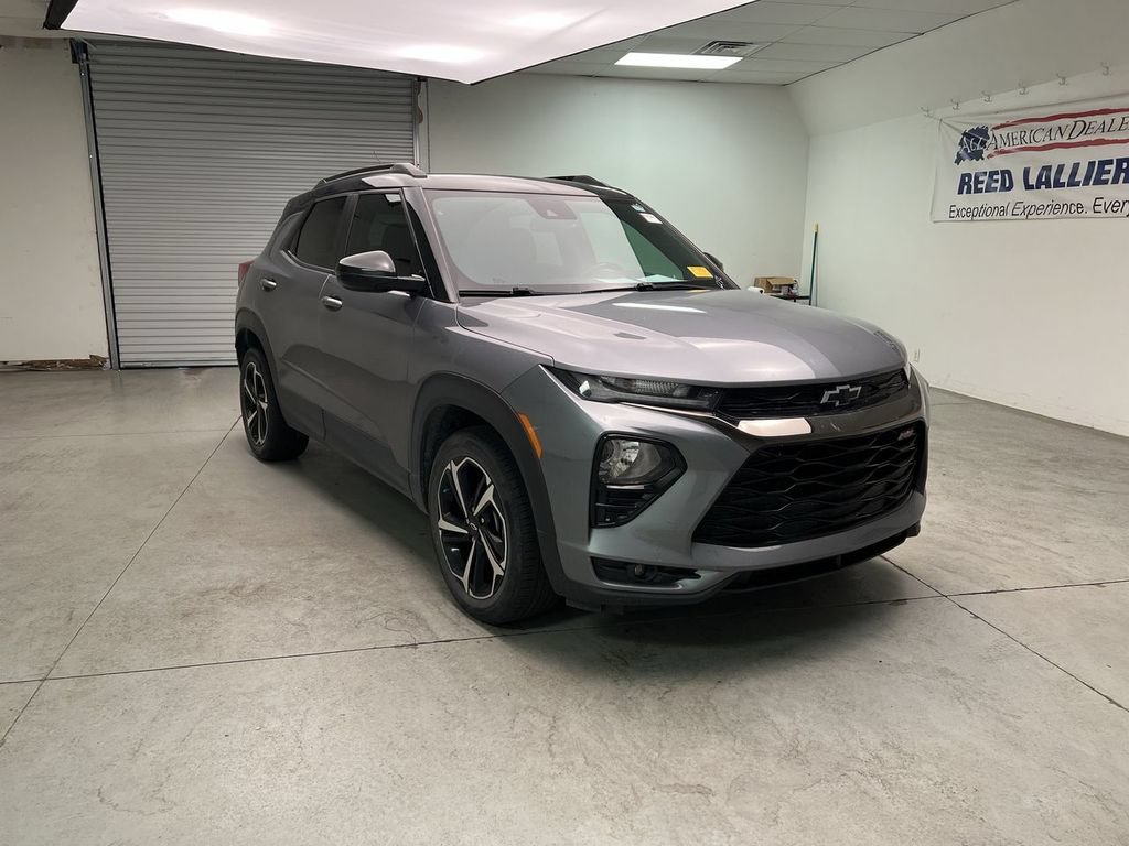 Certified Used 2022 Satin Steel Metallic Chevrolet RS image 1