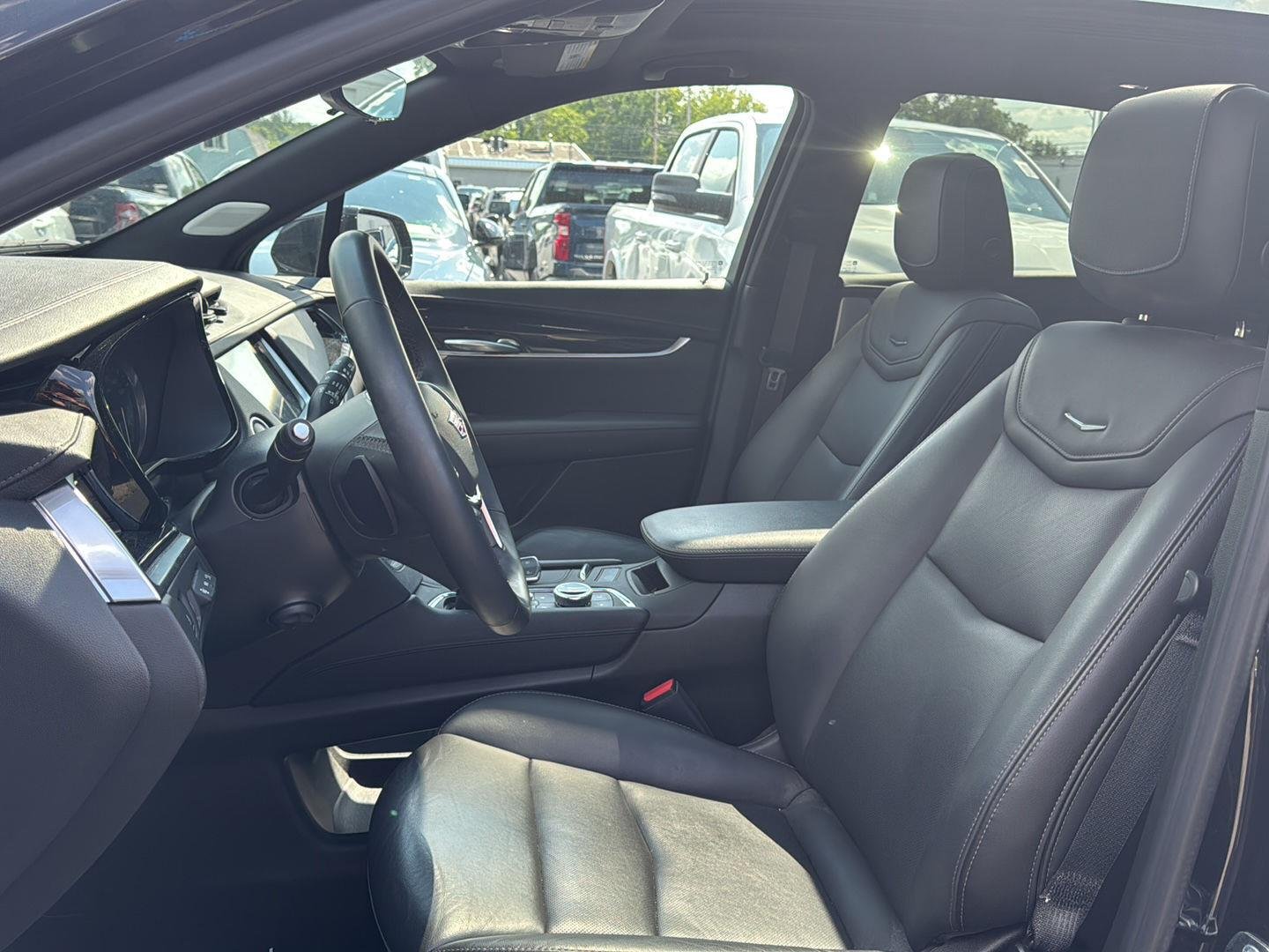 Used 2025 Stellar Black Metallic Cadillac AWD Premium Luxury image 8
