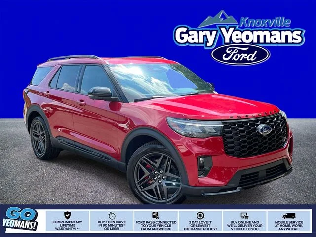 New 2026 Rapid Red Metallic Tinted Clearcoat Ford ST image 1