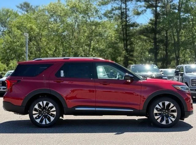 New 2026 Red Ford Platinum image 3