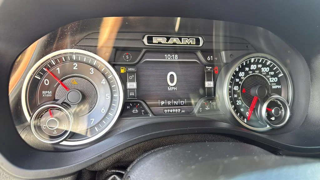 Used 2019 Gray Ram Laramie Crew Cab 4x2 6