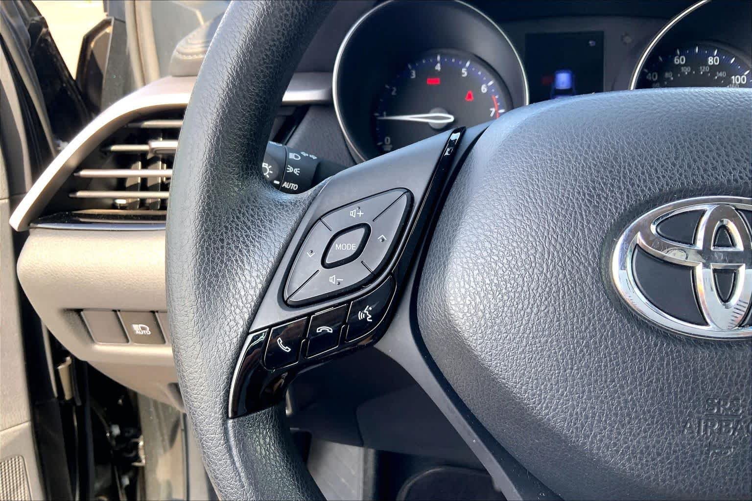 Used 2020 Black Sand Pearl Toyota XLE image 24