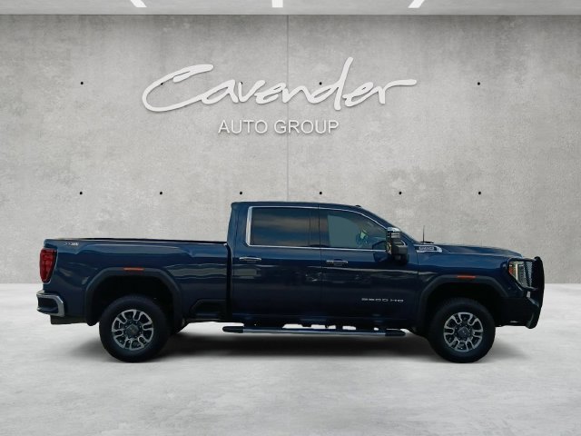 Used 2022 PACIFIC BLUE METALLIC GMC SLT image 17