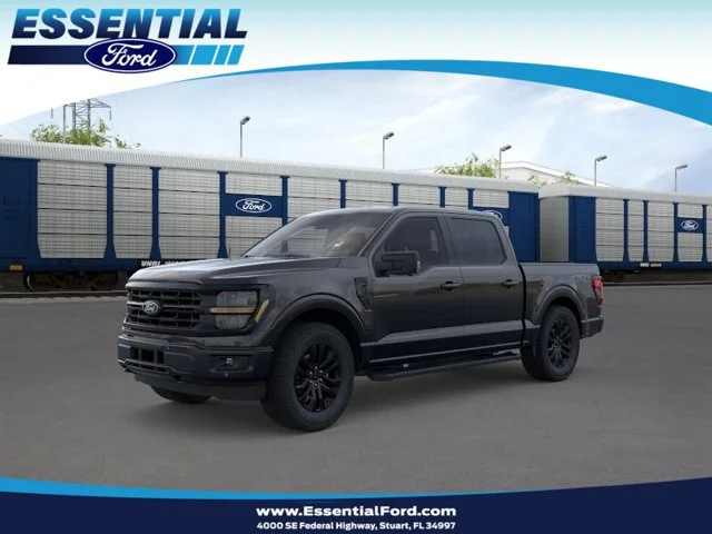 New 2026 Agate Black Metallic Ford XLT image 1