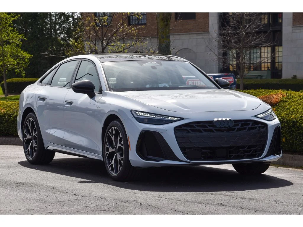 New 2026 Glacier White Metallic Audi Premium Plus image 2