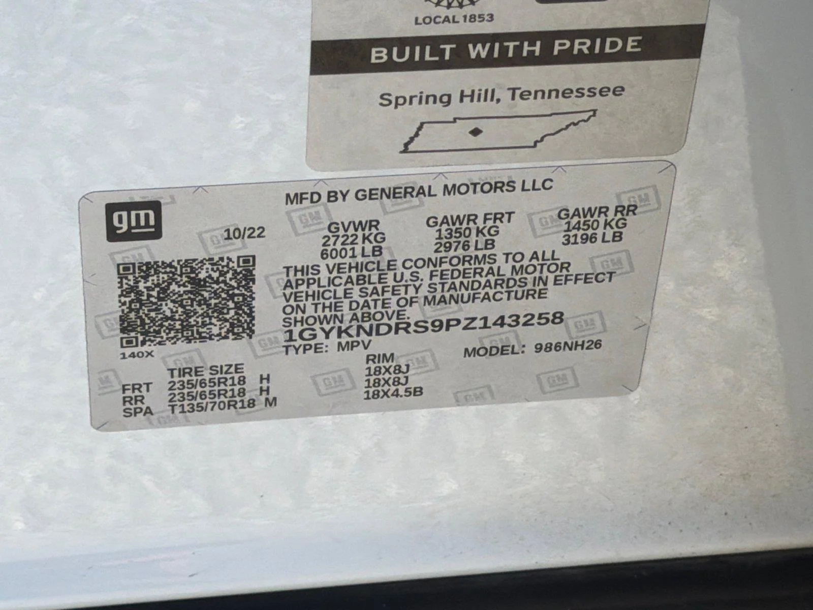 Used 2023 Crystal White Tricoat Cadillac AWD Premium Luxury image 22