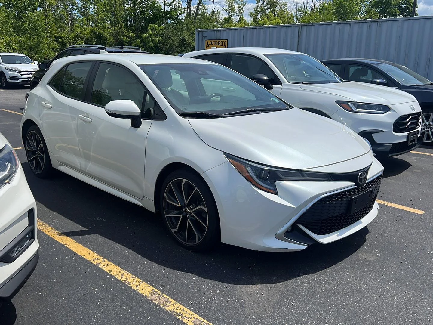 Used 2019 Blizzard Pearl Toyota XSE image 2