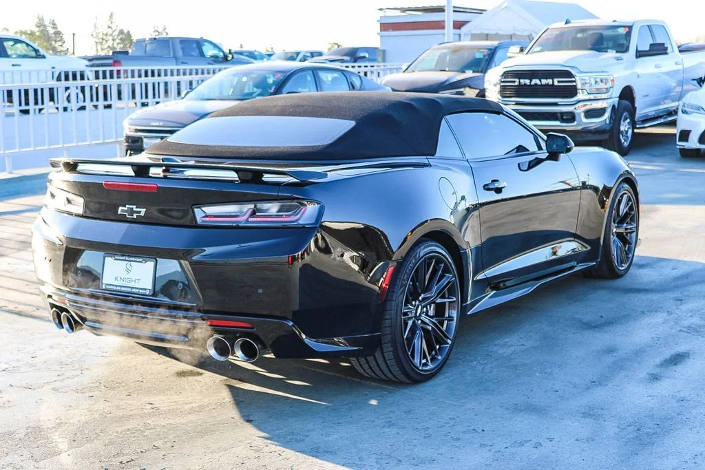 Used 2018 Black Chevrolet ZL1 image 7