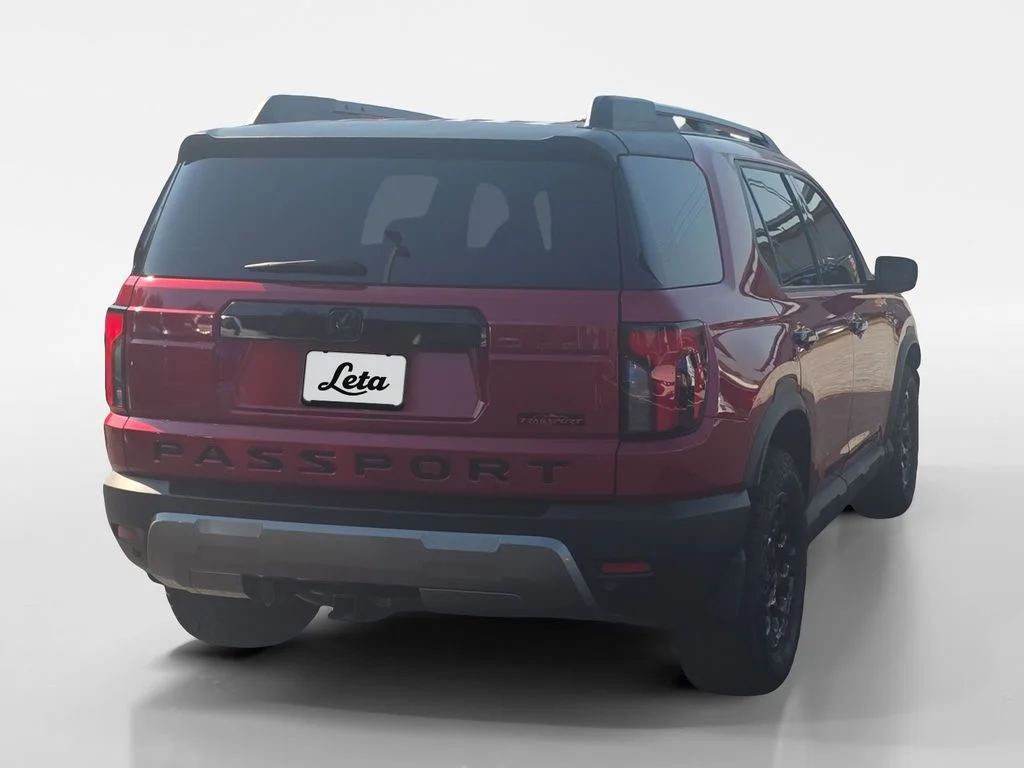 Used 2026 Radiant Red Metallic II Honda TrailSport Elite Blackout image 8