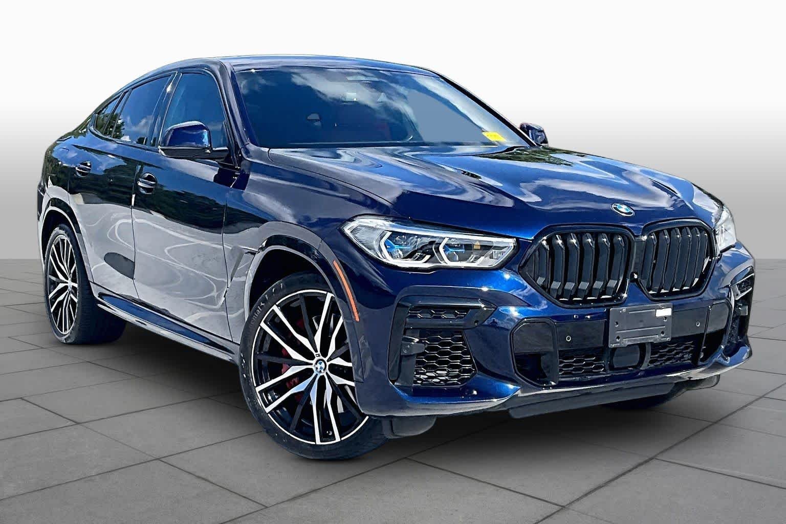 Used 2022 Tanzanite Blue II Metallic BMW M50i image 3