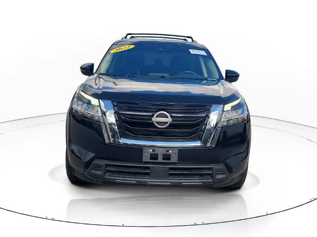 Certified Used 2022 Black Nissan SV image 2
