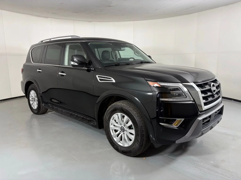 Used 2024 Black Nissan SV image 2