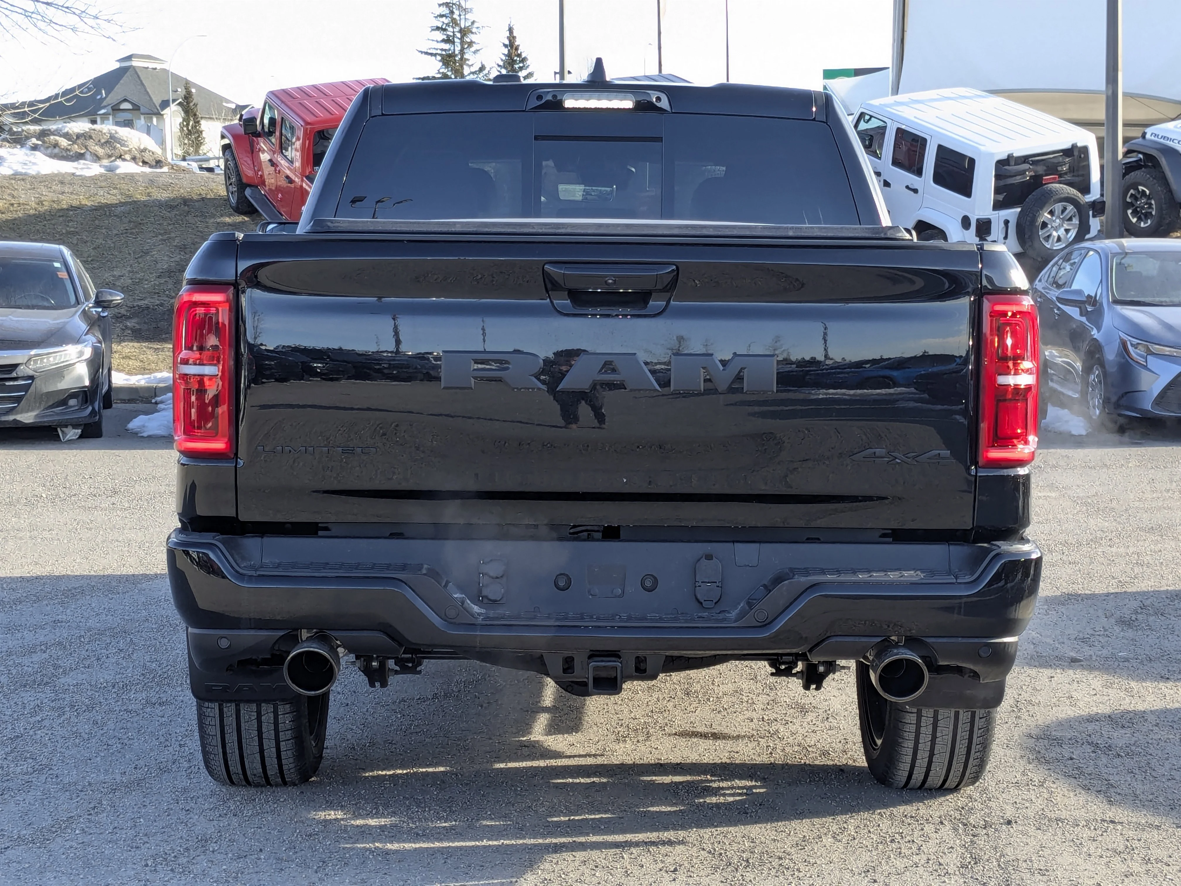 New 2026 Black RAM Limited - - Night Edition - Limited Level A Equip Grp - Dual?Pane Panoramic Sunroof - 5.7L HEMI V8 e image 7
