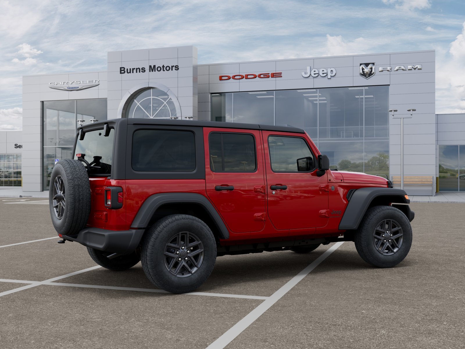 New 2026 Firecracker Red Clearcoat Jeep Sport 4-Door image 30