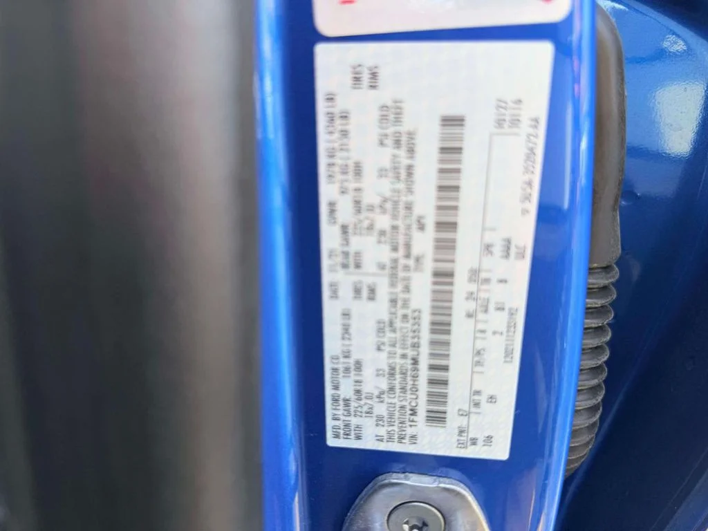 Used 2021 Blue Ford SEL image 14