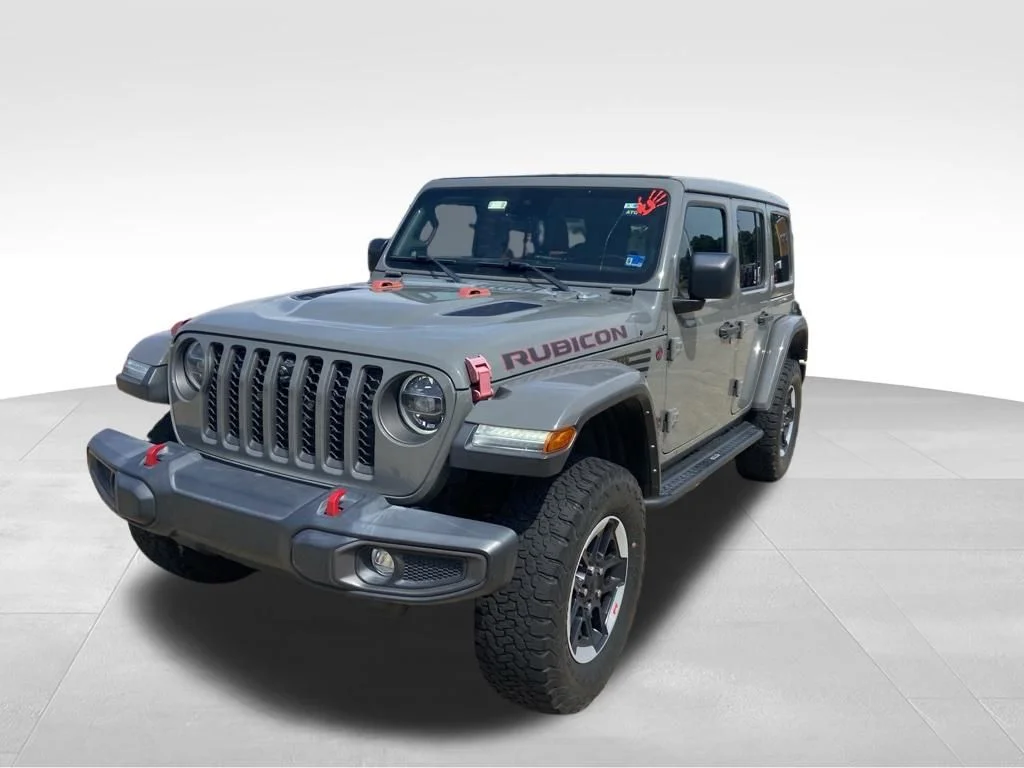 Used 2022 Gray Jeep Unlimited Rubicon image 3