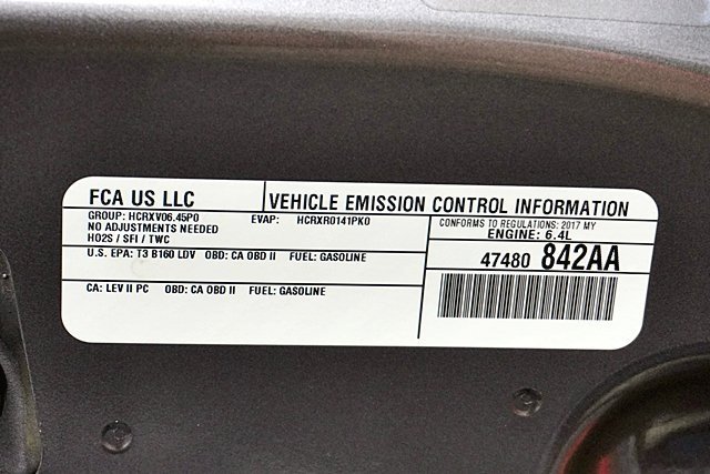 Used 2017 Gray Dodge 392 Hemi Scat Pack Shaker image 36