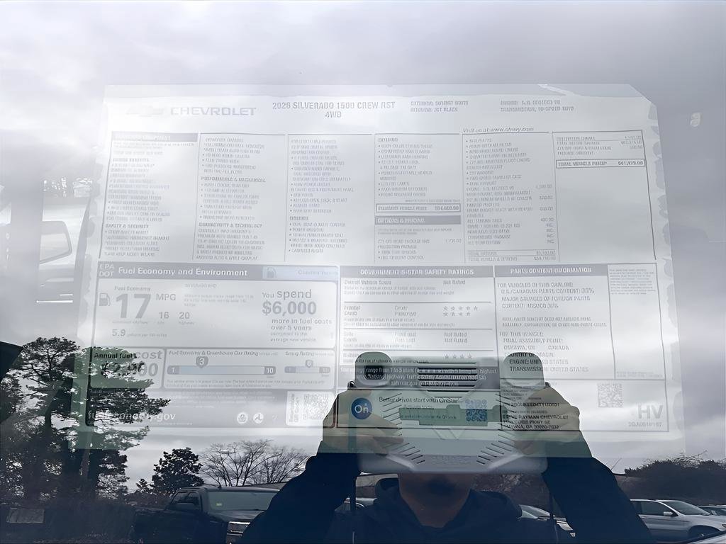 New 2026 Chevrolet Silverado 1500 RST 4D Crew Cab