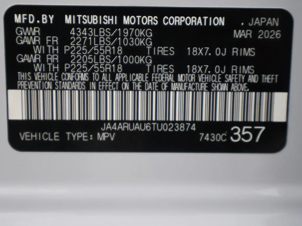 New 2026 White Mitsubishi 2.0 ES image 41