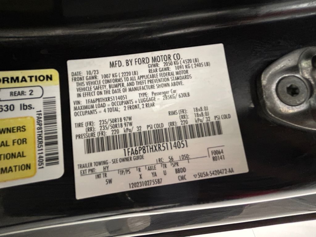 Used 2024 Gray Ford EcoBoost Premium image 20