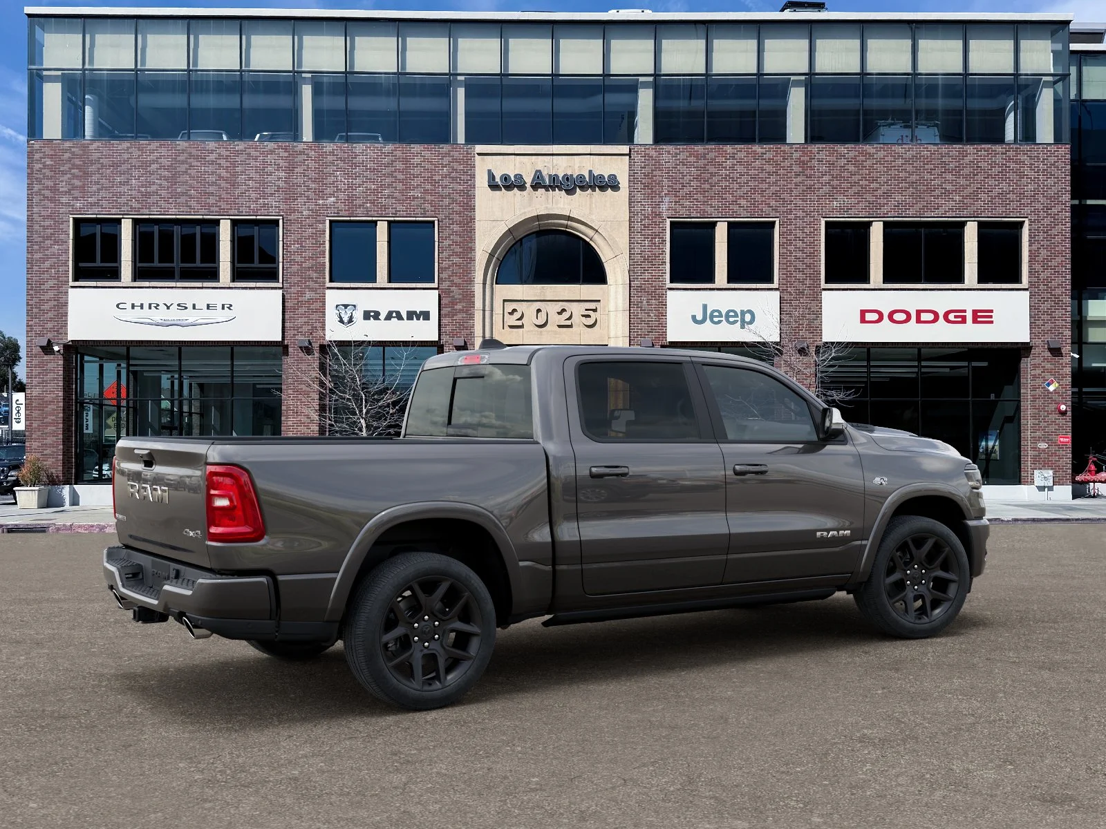 New 2026 Granite Crystal Metallic Clear-Coat Exterior Paint RAM Laramie image 30
