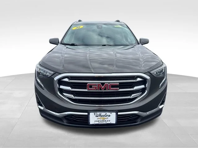 Used 2020 Smokey Quartz Metallic GMC SLT image 9