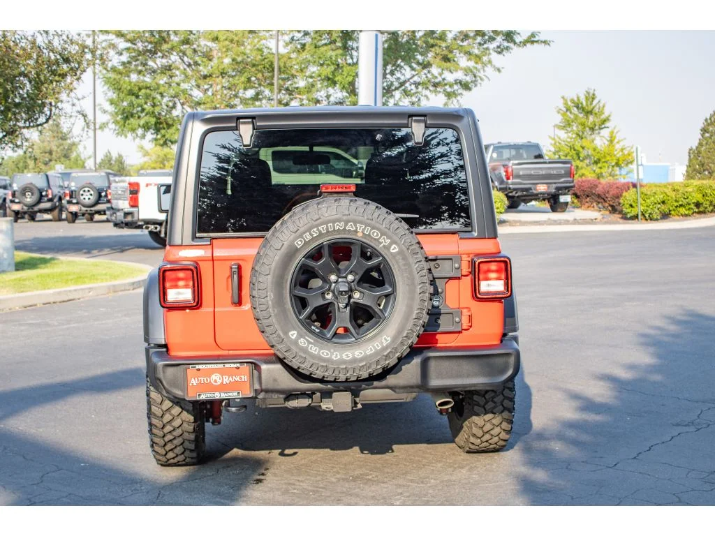 Used 2022 Firecracker Red Clearcoat Jeep Willys image 7