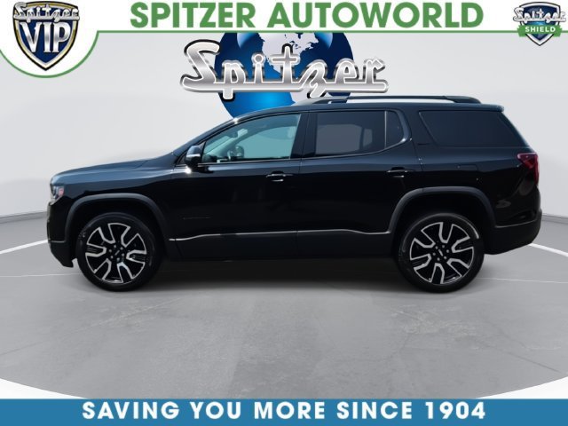 Used 2021 EBONY TWILIGHT METALLIC GMC SLT image 6