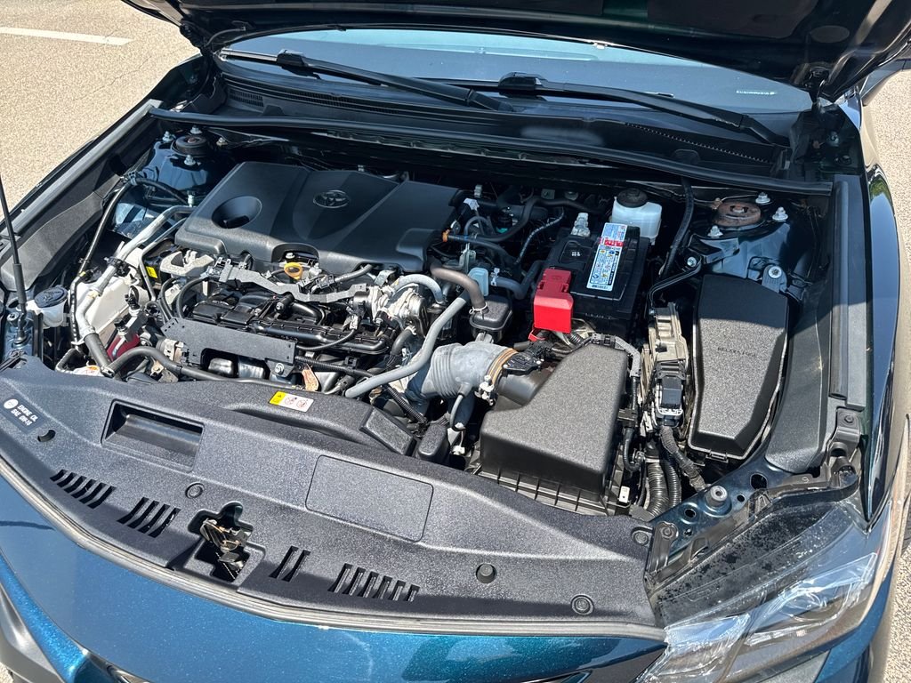 Used 2021 Blue Toyota SE image 45
