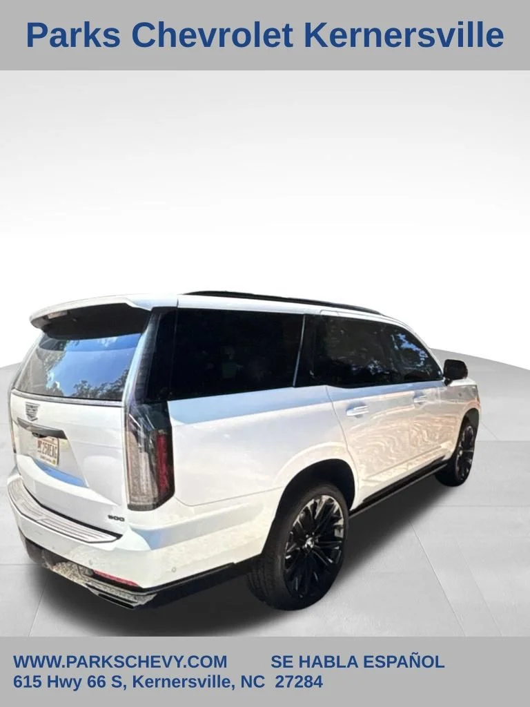 Used 2026 White Cadillac Platinum Sport image 1