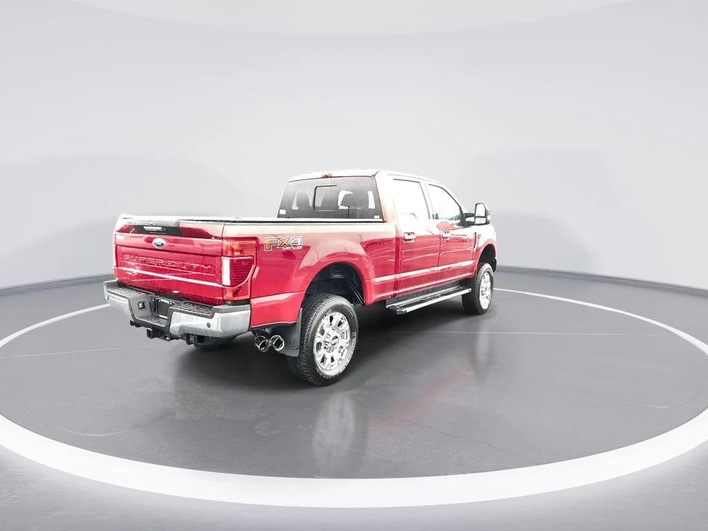 Used 2021 Red Ford Lariat image 8