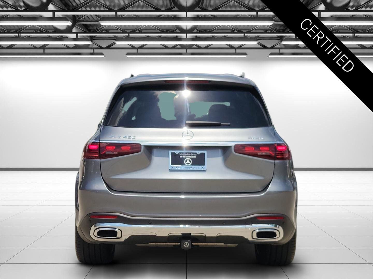 Certified Used 2025 Selenite Grey Metallic Mercedes-Benz GLS 450 image 8