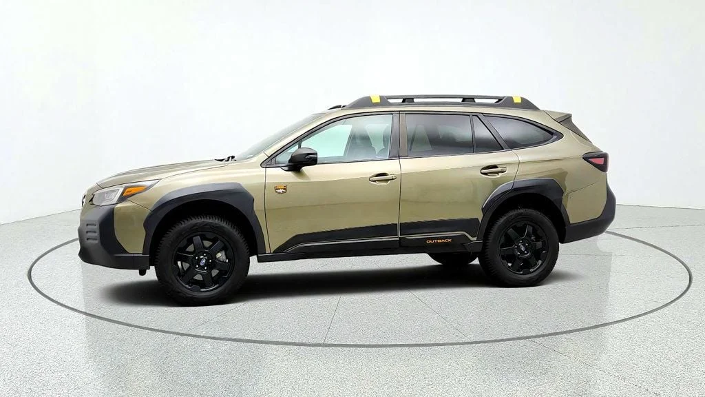 Used 2022 Autumn Green Metallic Subaru Wilderness CVT w/ Power Moonroof & Navigation image 8