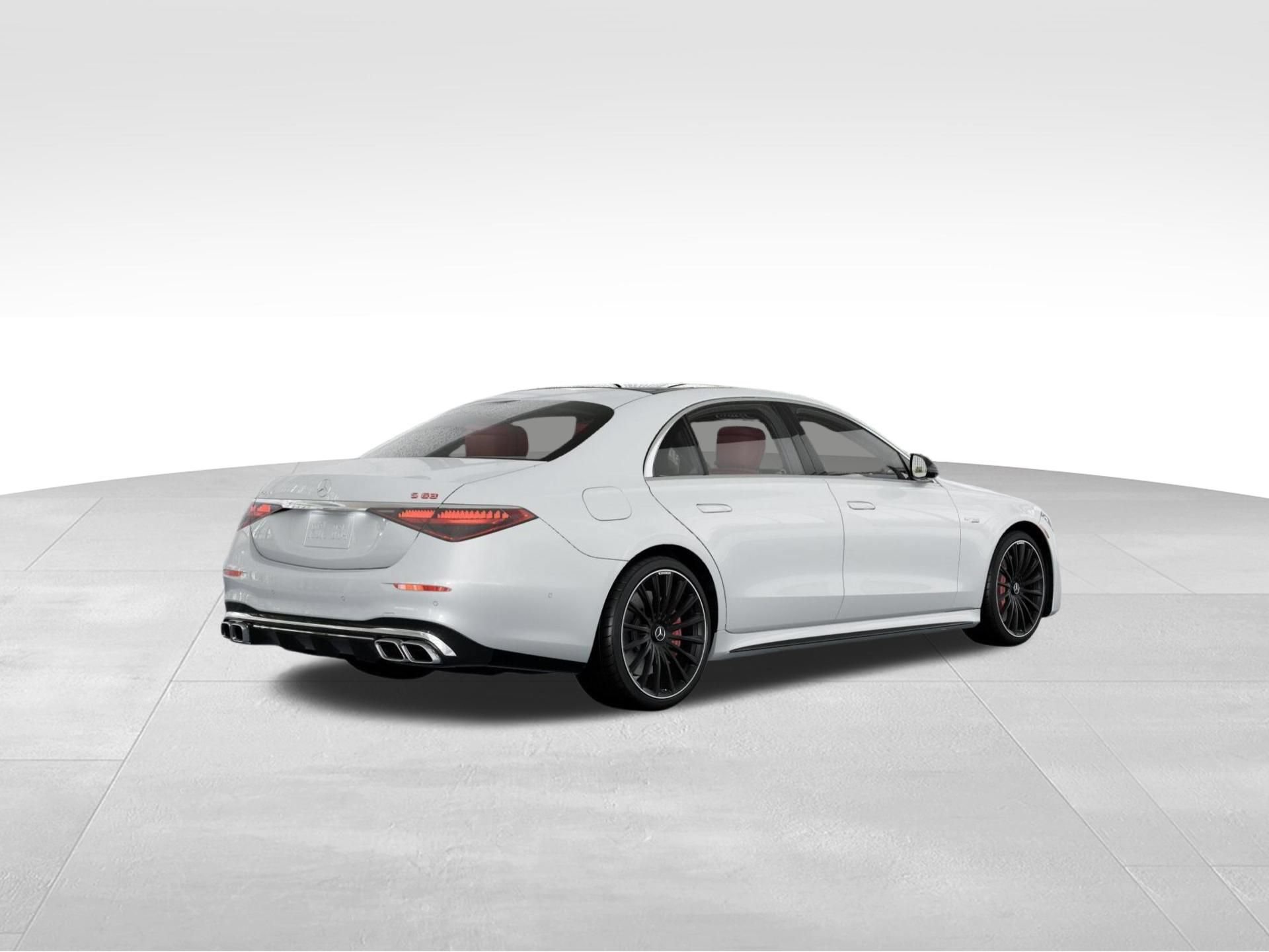 New 2026 MANUFAKTUR Moonlight White Metallic Mercedes-Benz S 63 E AMG® image 67