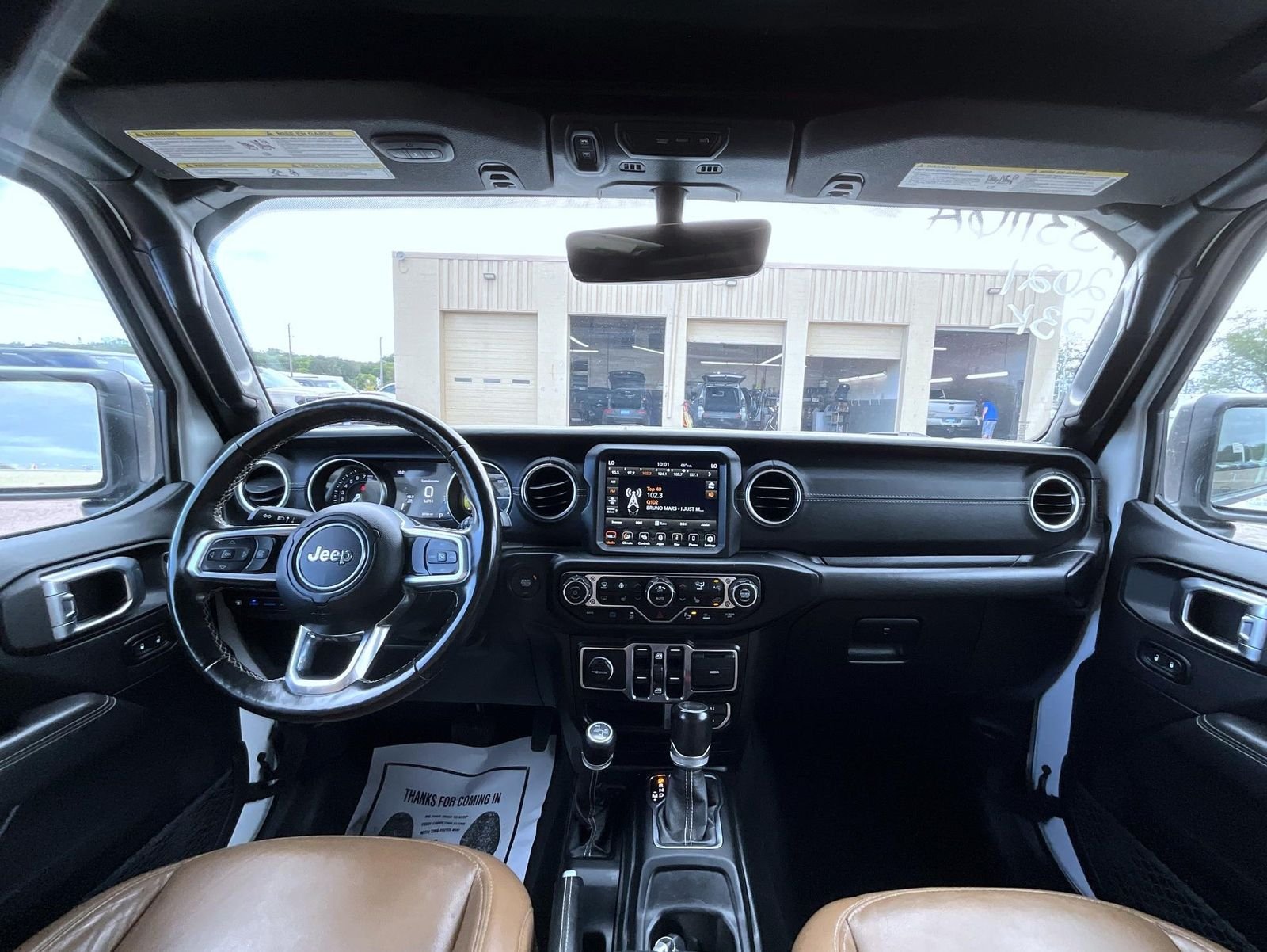 Used 2021 White Jeep Unlimited Sahara 4xe image 15