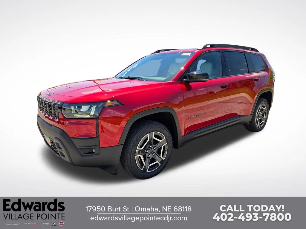New 2026 Red Hot Pearl-Coat Exterior Paint Jeep Limited image 7