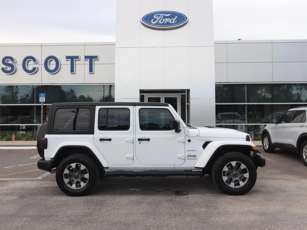 Certified Used 2023 White Jeep Sahara image 17
