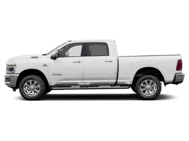 New 2026 Bright White Clear-Coat Exterior Paint RAM Laramie Crew Cab 4x4 6